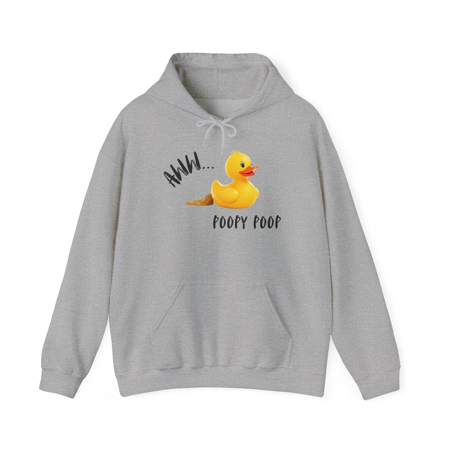 Funny Duck Themed Hoodie, Cute Sweatshirt for Kids and Adults, Funny Gift for Friends, Unisex Casual Wear, Cozy Sweatshirt for Laughter