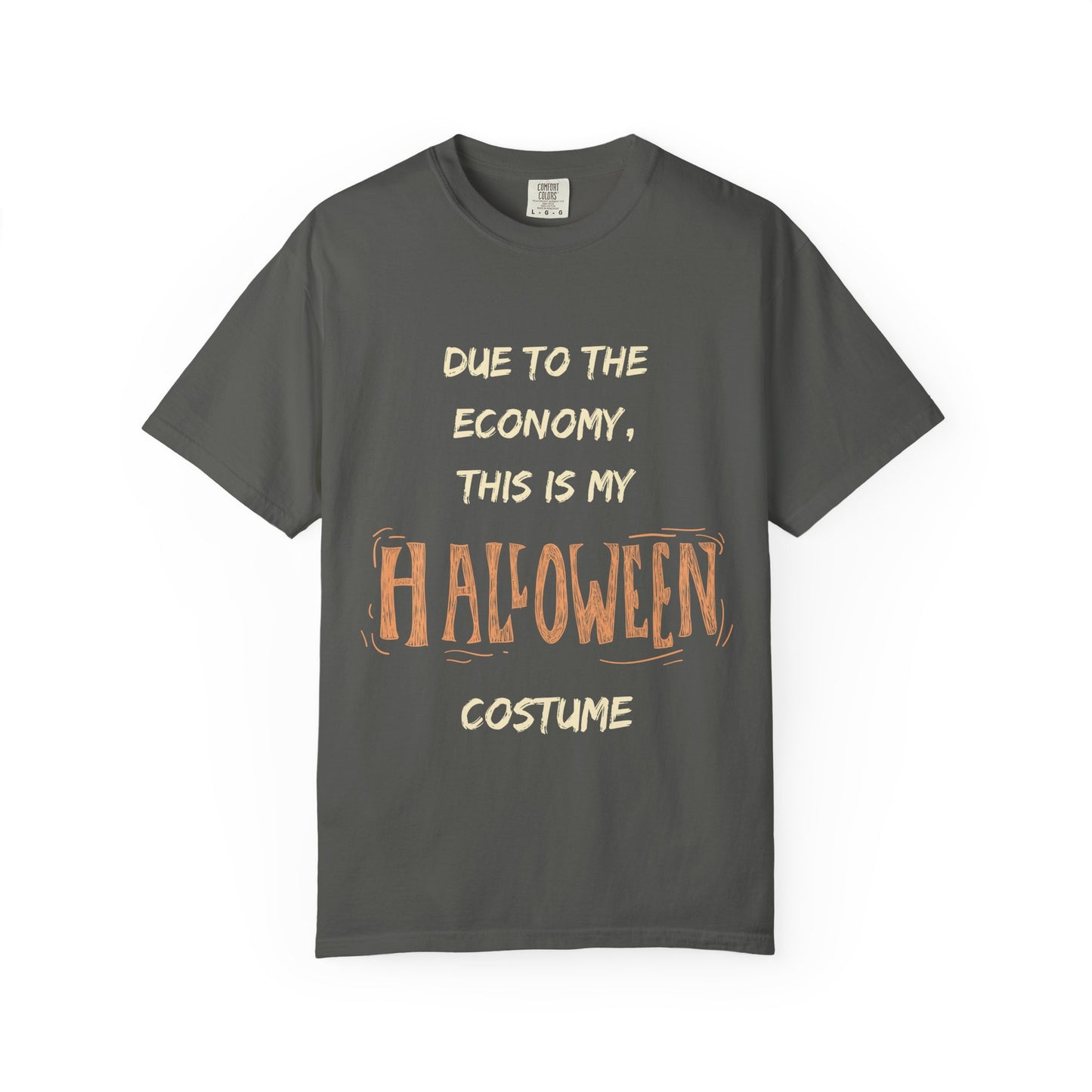 Halloween Costume T-Shirt - Casual Unisex Tee, Spooky Humor Shirt, Perfect for Halloween Parties, Fun Graphic Tee