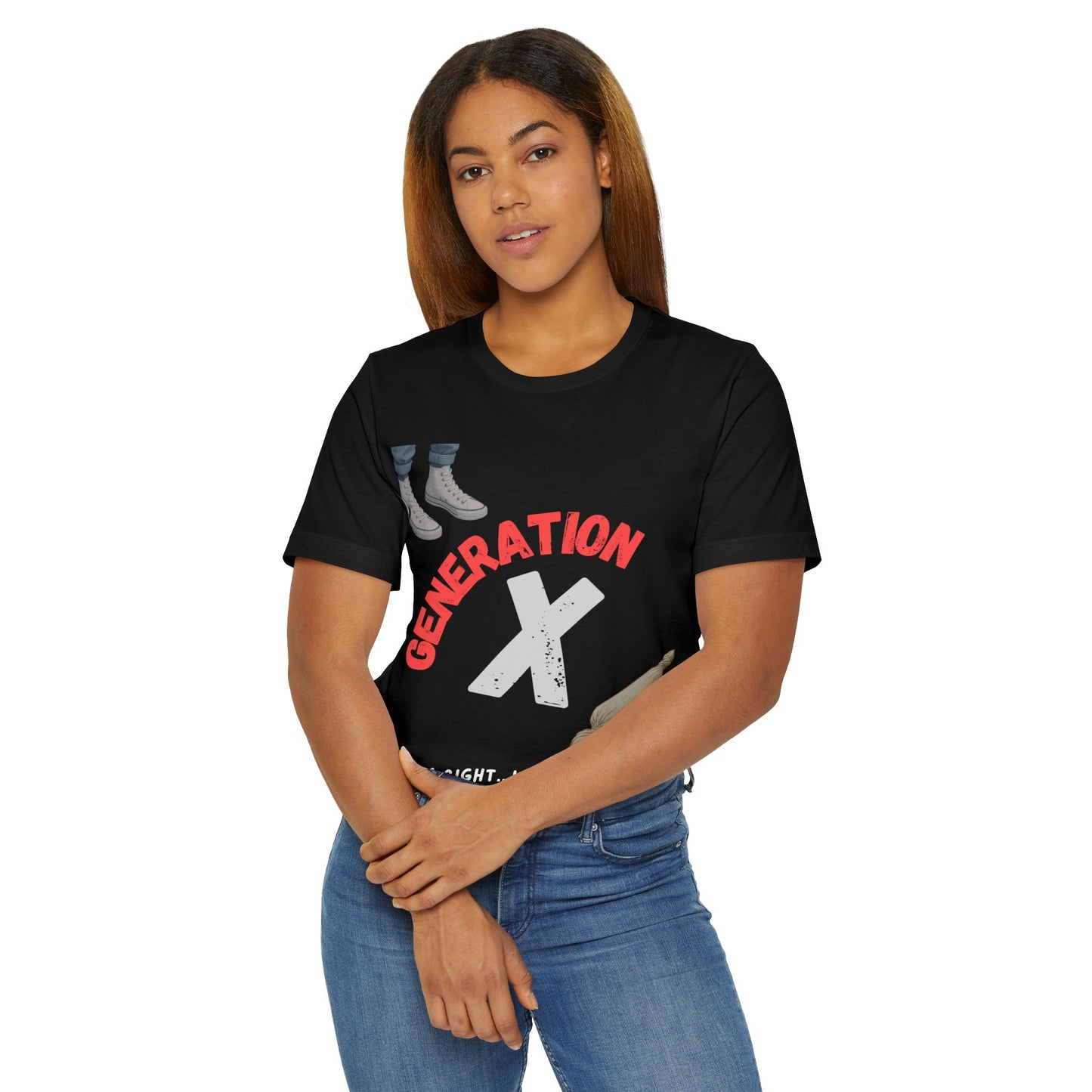 We Rolled 'Em T-Shirt - Generation X Retro Style Tee | Nostalgic Vintage Gift for Gen Xers