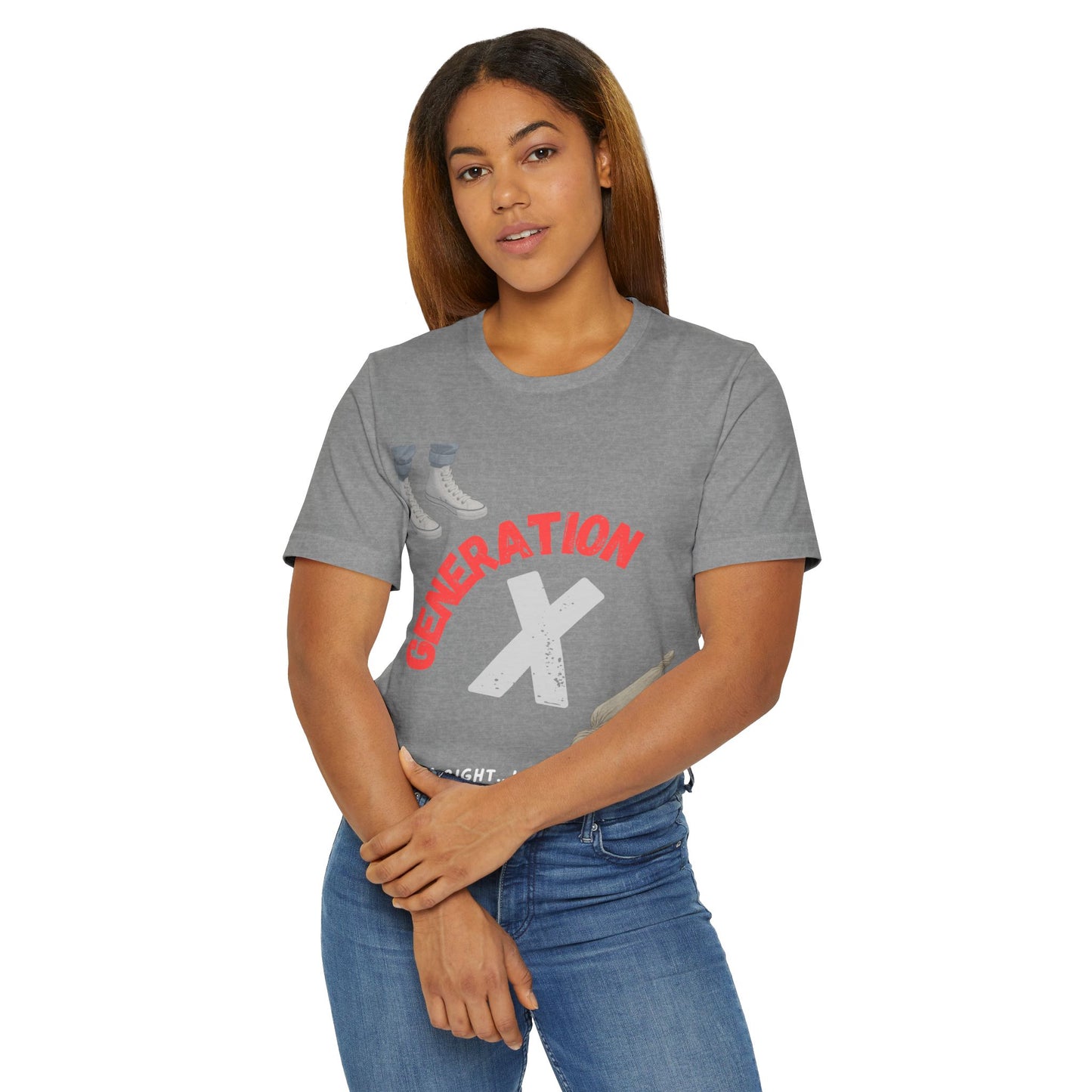 We Rolled 'Em T-Shirt - Generation X Retro Style Tee | Nostalgic Vintage Gift for Gen Xers