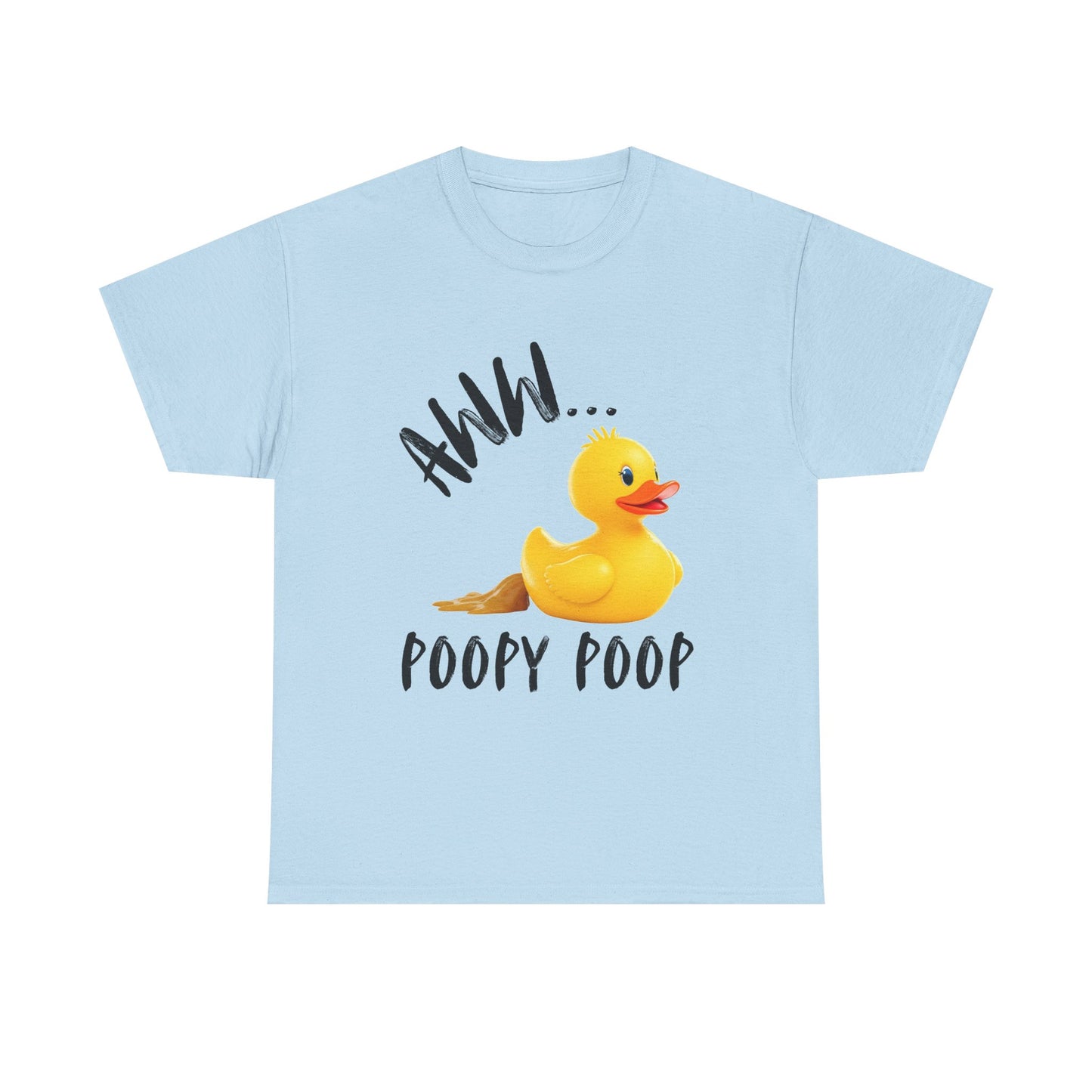 Funny Duck Humor Unisex Tee, Cute Gift for Kids, Funny T-Shirt, Novelty Cotton Top, Great for Birthdays