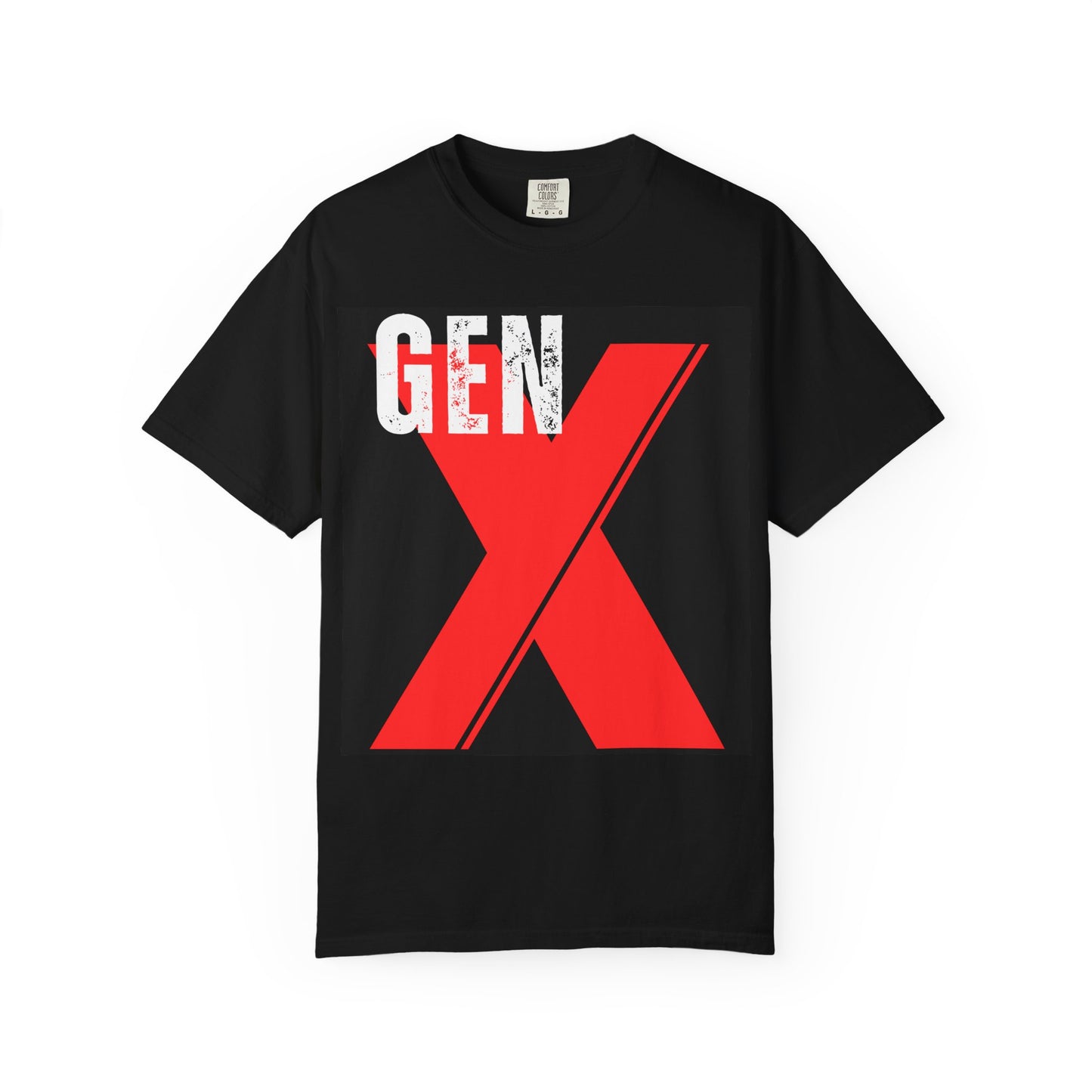 Gen X Unisex T-shirt - Question Everything Vintage Style Nostalgic Tee | Throwback Gift For Gen Xers
