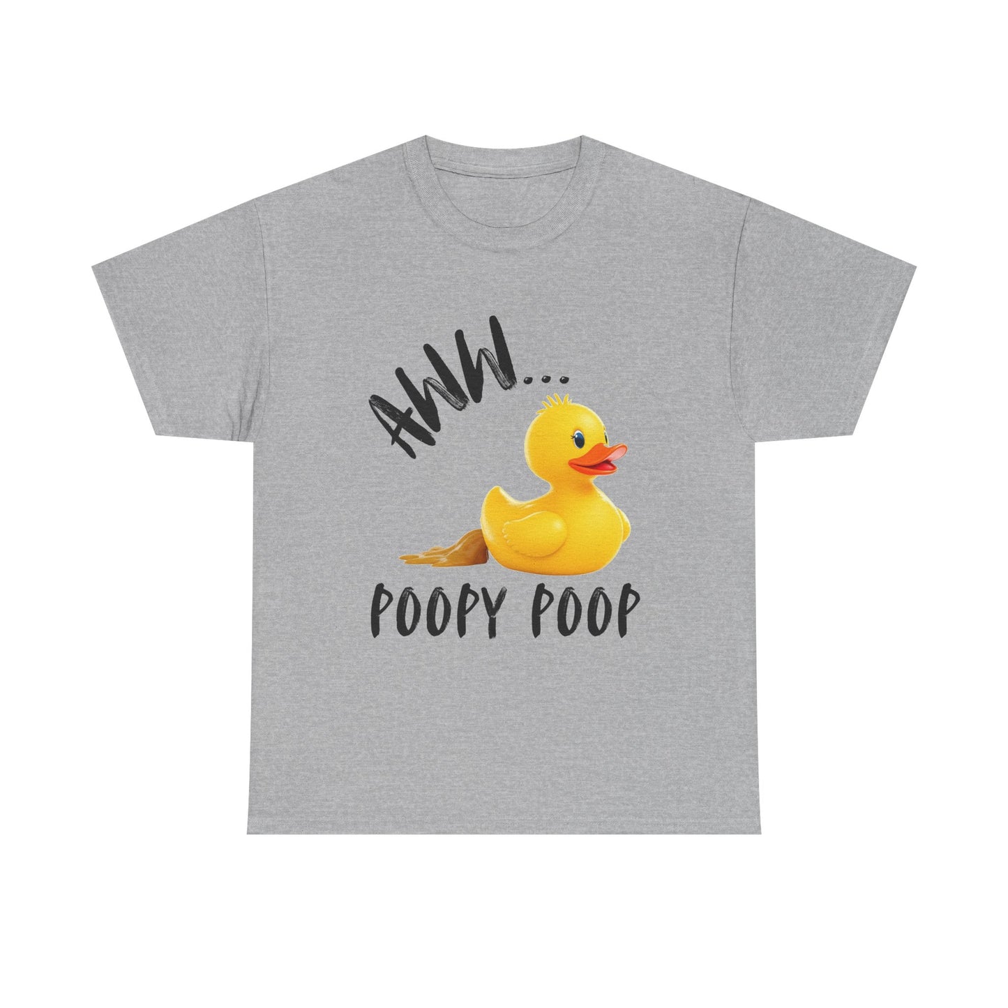 Funny Duck Humor Unisex Tee, Cute Gift for Kids, Funny T-Shirt, Novelty Cotton Top, Great for Birthdays