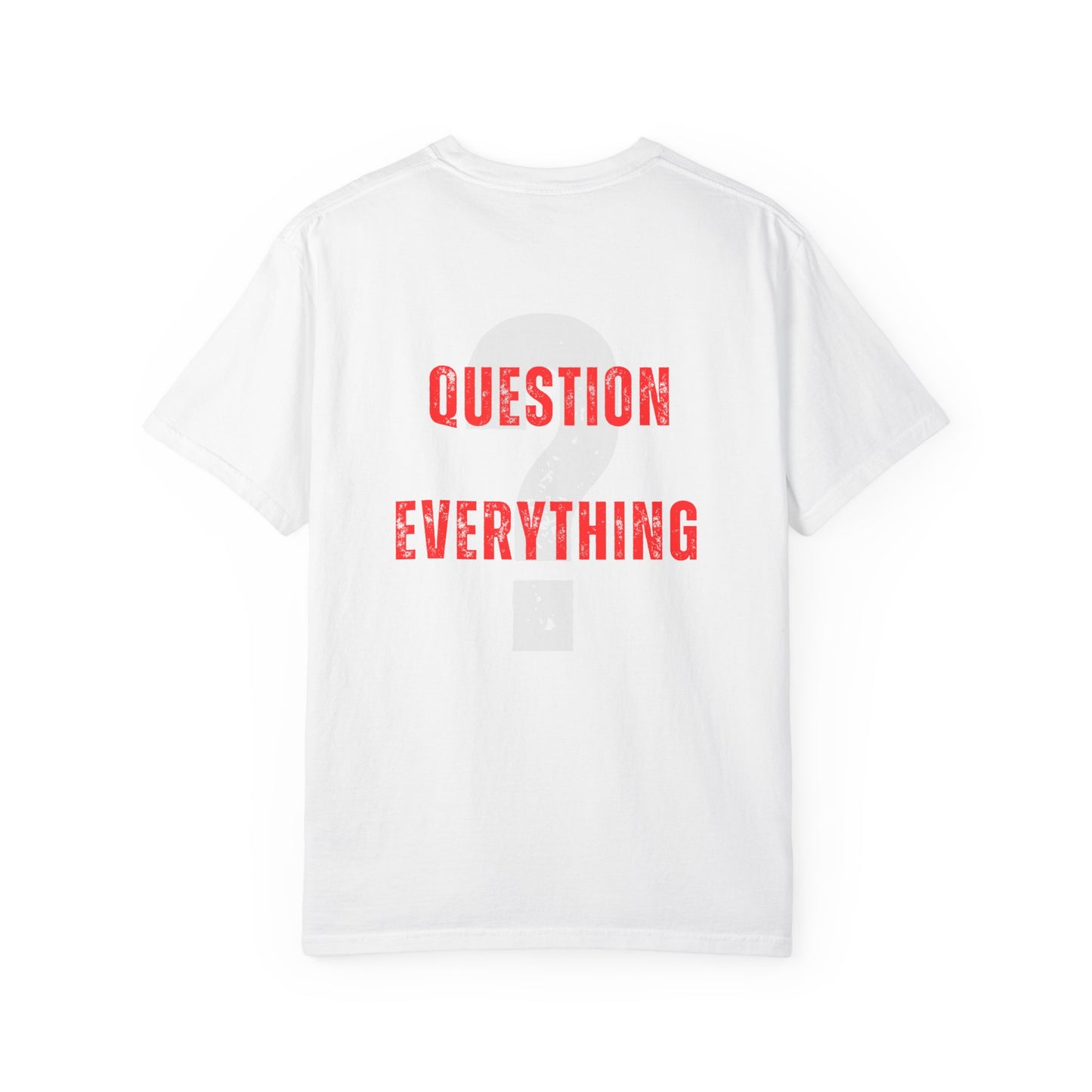 Gen X Unisex T-shirt - Question Everything Vintage Style Nostalgic Tee | Throwback Gift For Gen Xers