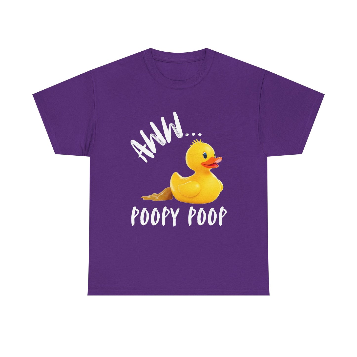 Funny Duck Humor Unisex Tee, Cute Gift for Kids, Funny T-Shirt, Novelty Cotton Top, Great for Birthdays