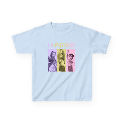 Huntrix Girls T-Shirt - Huntrix Demon Hunters Shirt, Mira Rumi Joey Demon Hunter Merch | Gift For Kpop Fan, Kpop Shirt