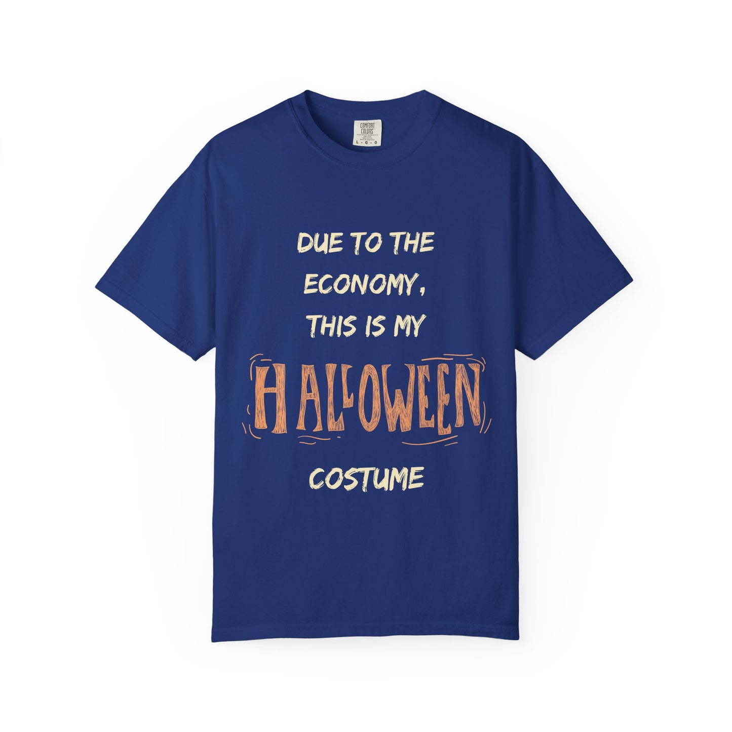 Halloween Costume T-Shirt - Casual Unisex Tee, Spooky Humor Shirt, Perfect for Halloween Parties, Fun Graphic Tee