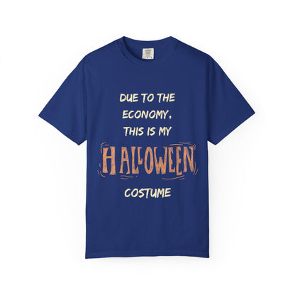 Halloween Costume T-Shirt - Casual Unisex Tee, Spooky Humor Shirt, Perfect for Halloween Parties, Fun Graphic Tee