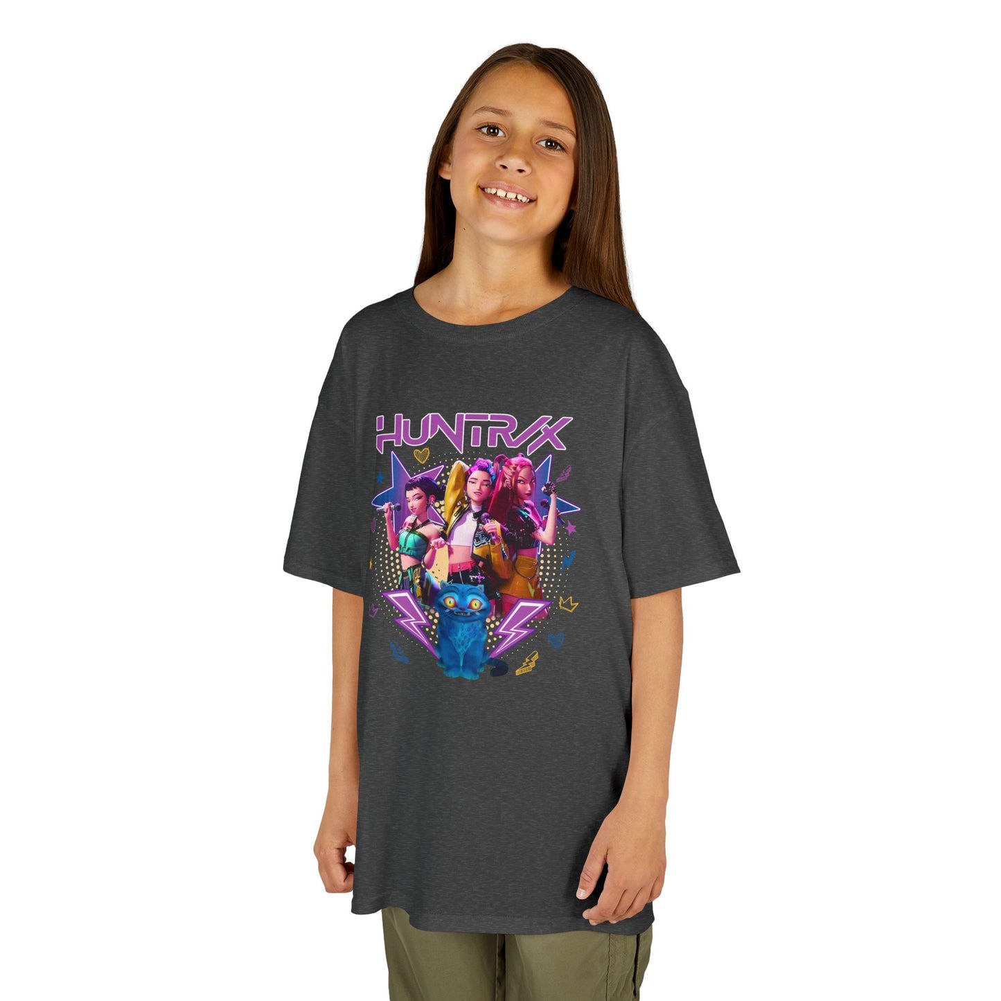 Youth Huntrix Kpop Demon Hunter Shirt - Demon Hunter Anime T-Shirt, K-pop Merch | Birthday Christmas Gift
