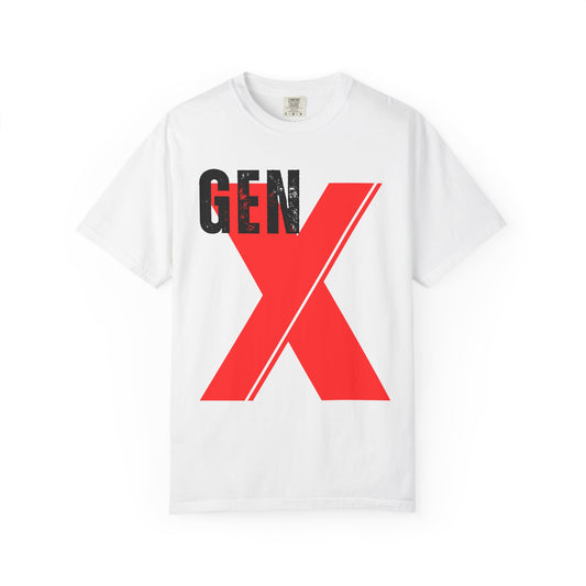 Gen X Unisex T-shirt - Question Everything Vintage Style Nostalgic Tee | Throwback Gift For Gen Xers