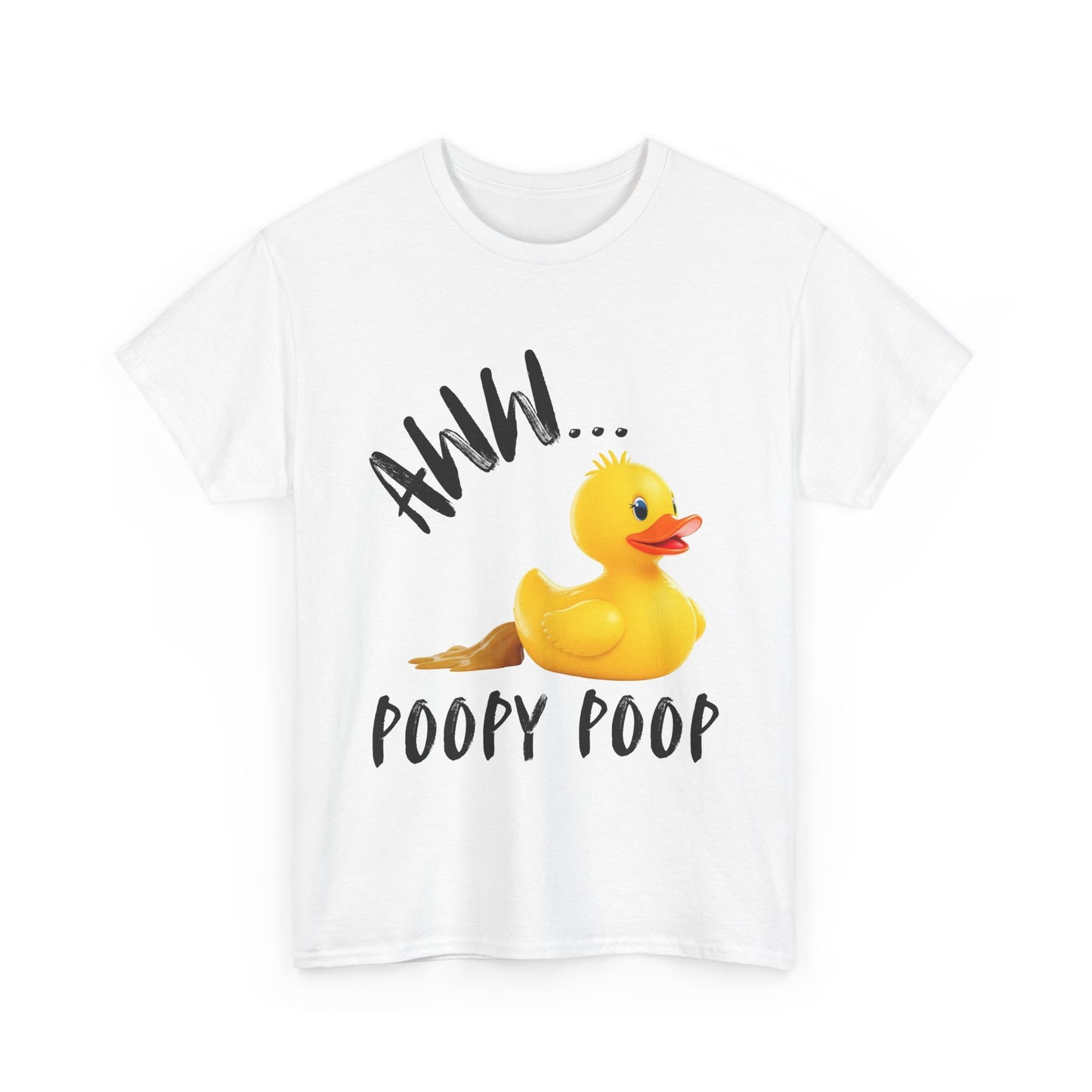 Funny Duck Humor Unisex Tee, Cute Gift for Kids, Funny T-Shirt, Novelty Cotton Top, Great for Birthdays
