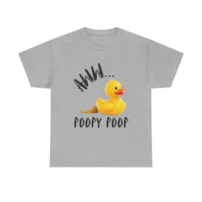 Funny Duck Humor Unisex Tee, Cute Gift for Kids, Funny T-Shirt, Novelty Cotton Top, Great for Birthdays