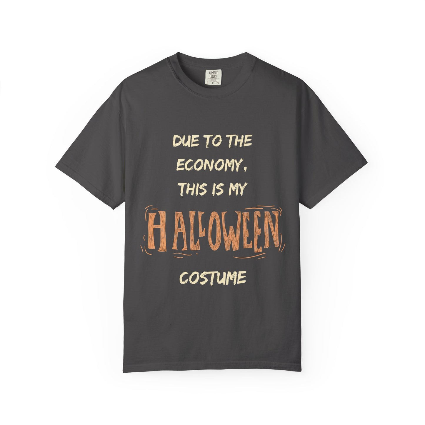 Halloween Costume T-Shirt - Casual Unisex Tee, Spooky Humor Shirt, Perfect for Halloween Parties, Fun Graphic Tee