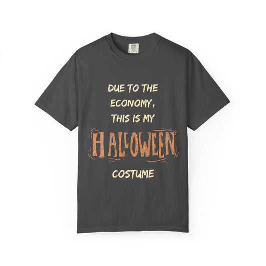 Halloween Costume T-Shirt - Casual Unisex Tee, Spooky Humor Shirt, Perfect for Halloween Parties, Fun Graphic Tee
