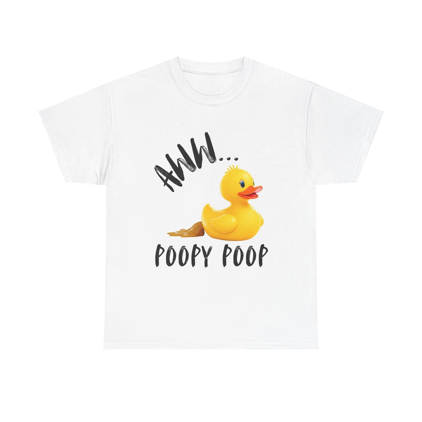 Funny Duck Humor Unisex Tee, Cute Gift for Kids, Funny T-Shirt, Novelty Cotton Top, Great for Birthdays