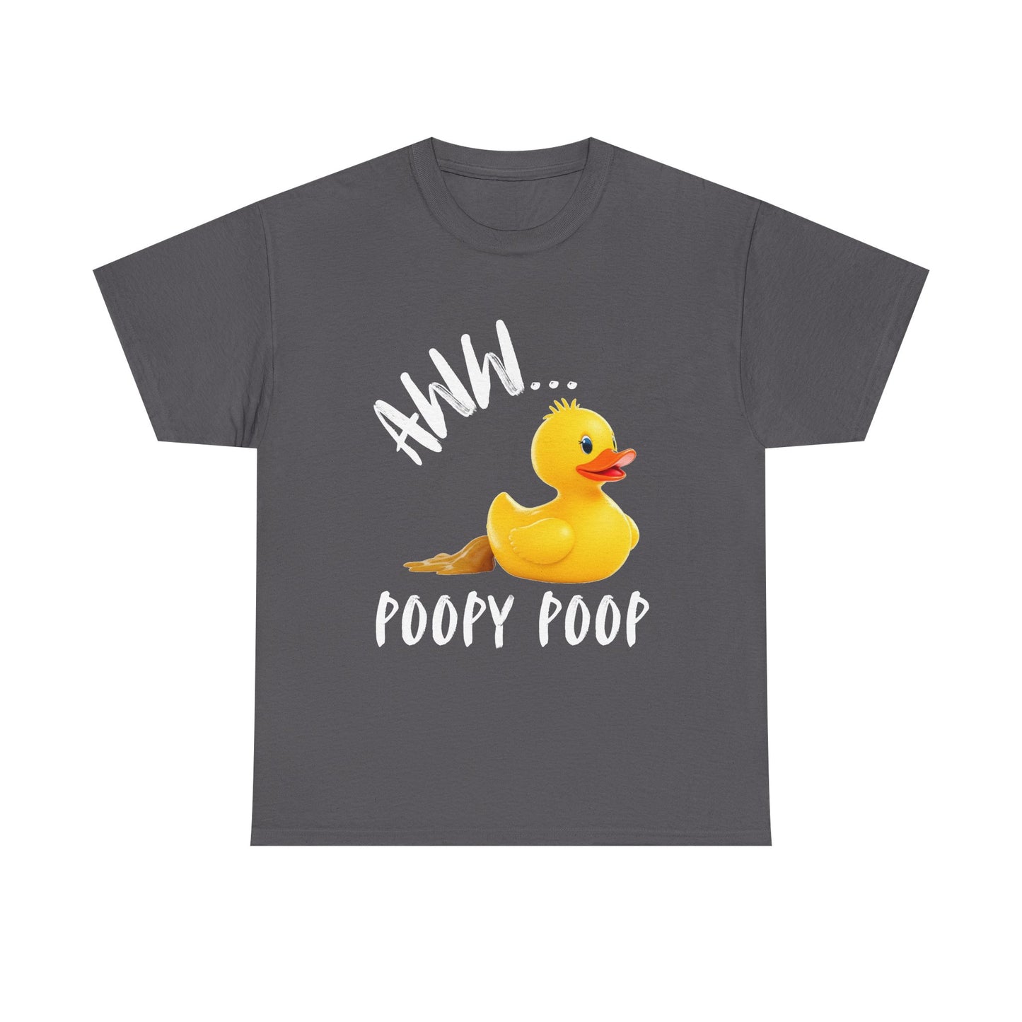 Funny Duck Humor Unisex Tee, Cute Gift for Kids, Funny T-Shirt, Novelty Cotton Top, Great for Birthdays
