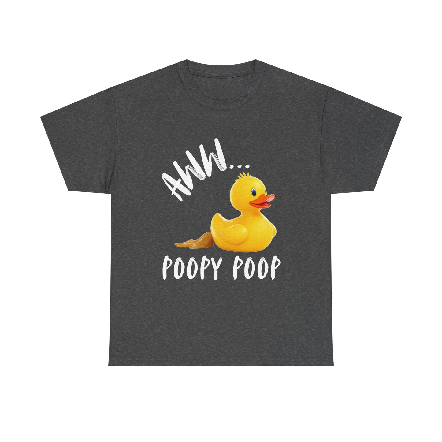 Funny Duck Humor Unisex Tee, Cute Gift for Kids, Funny T-Shirt, Novelty Cotton Top, Great for Birthdays